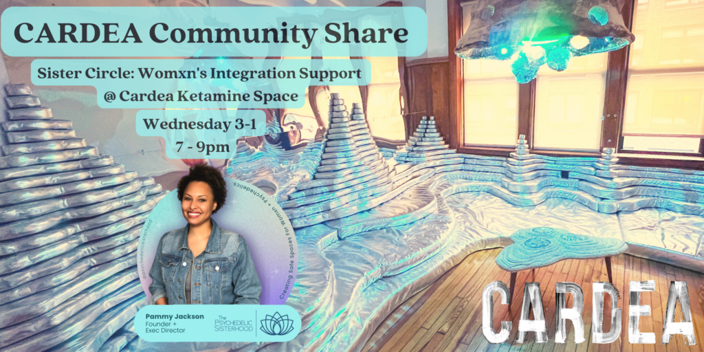 Sister Circle: Womxn’s Integration Support @ Cardea Ketamine Space - Cardea